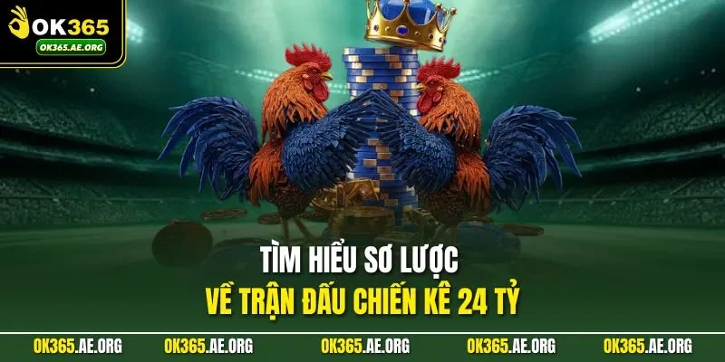 Trận Đá Gà 24 Tỷ Ở OK365 - Thu Hút Sự Chú Ý Của Người Xem 1 Tìm hiểu sơ lược về trận đấu chiến kê 24 tỷ